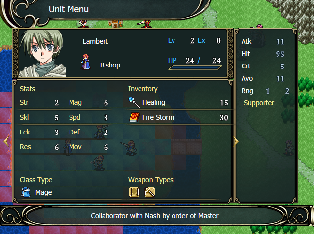Custom Unit Menu Window screenshot 1