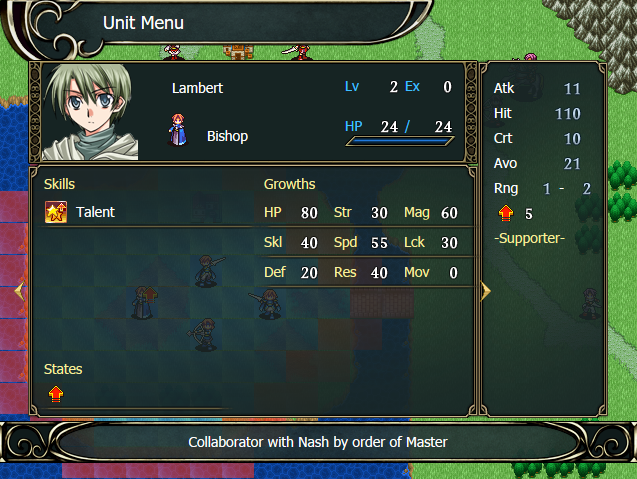 Custom Unit Menu Window screenshot 2